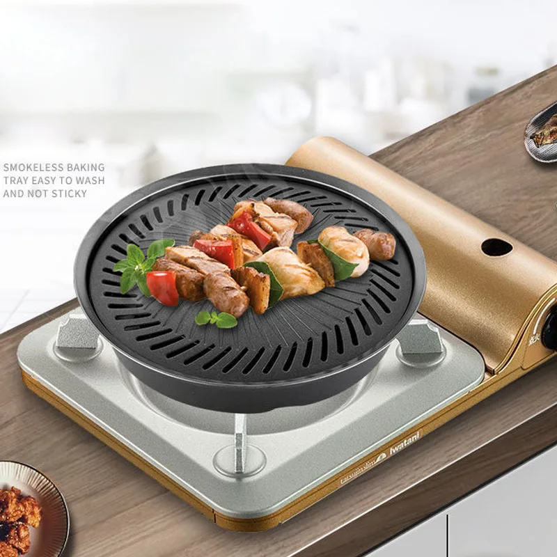 Koreaanse non-stick barbecueba - Camping Cooking Top recensie en prijs