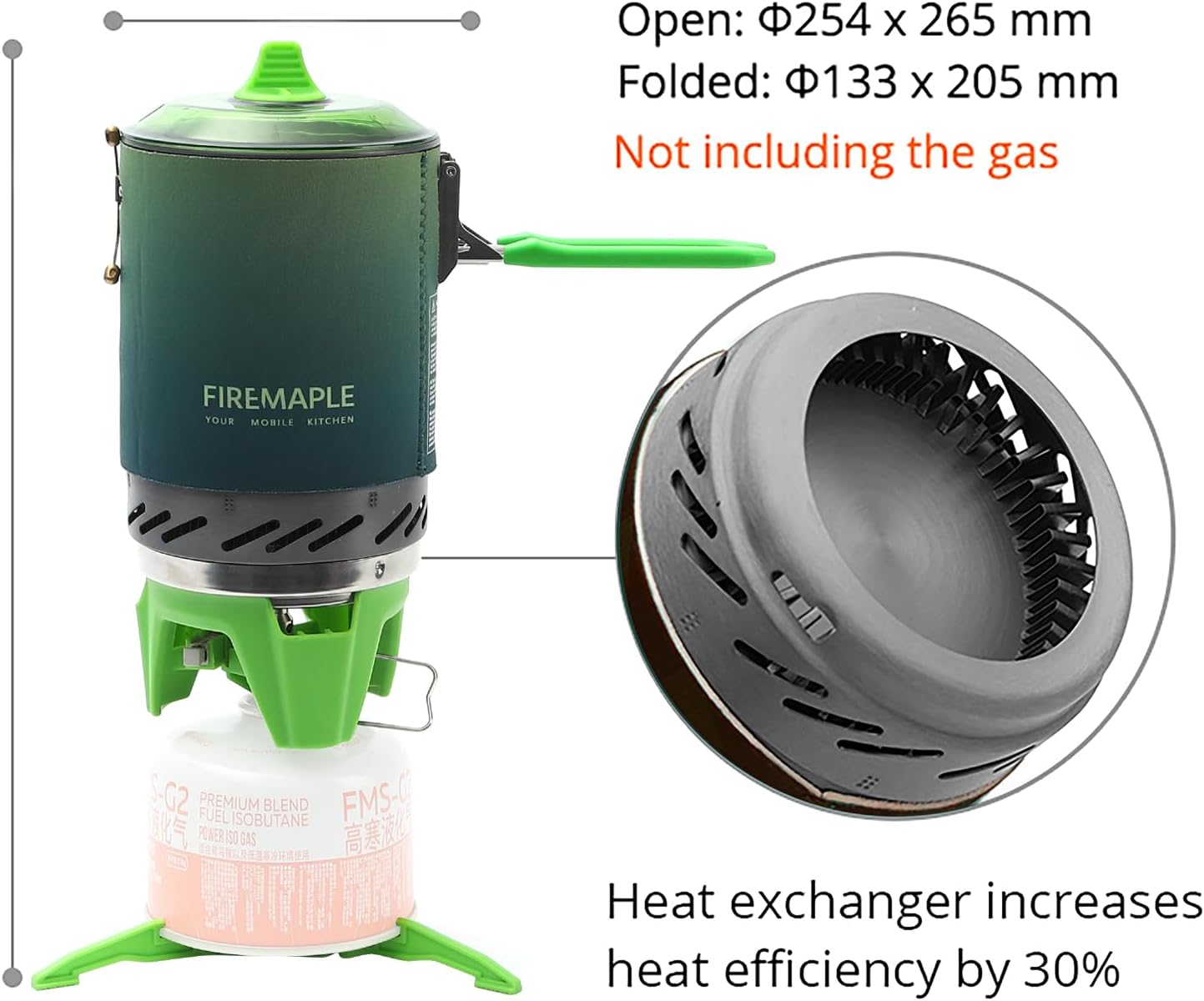 Vuur-Esdoorn FMS-X2 Kooksystee - Camping Cooking One Pot recensie en prijs