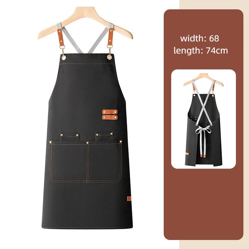 Waterdichte canvas schort met  - Camping Cooking Apron recensie en prijs