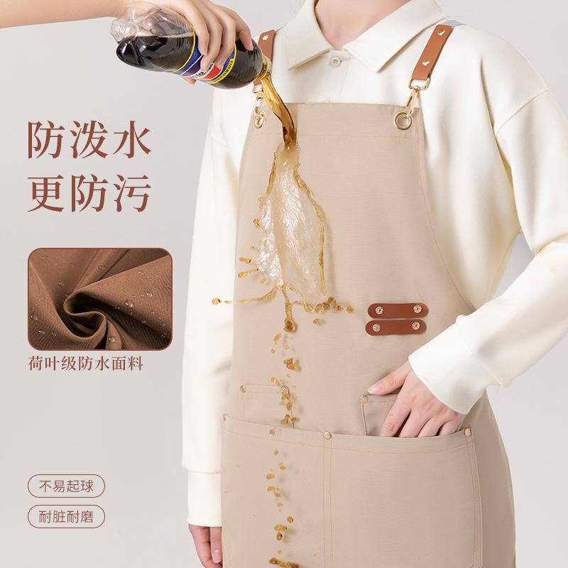 Waterdichte canvas schort met  - Camping Cooking Apron recensie en prijs