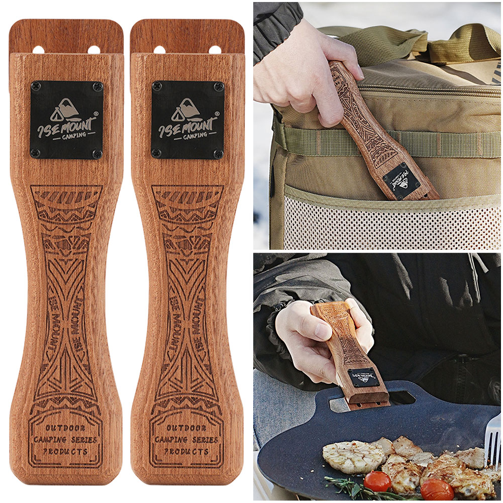1 stuk Outdoor Natuurlijke Hou - Camping Cooking Set Detachable Handle recensie en prijs
