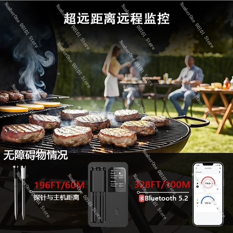 Draadloze Bluetooth-vleestherm - Meat Thermometer Camp recensie en prijs