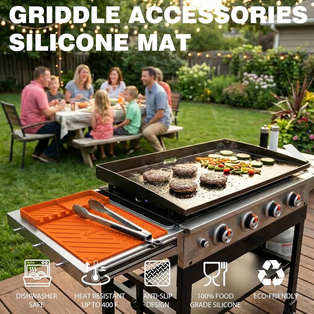 Siliconen grillmatten of acces - Camping Cooking Accessories recensie en prijs