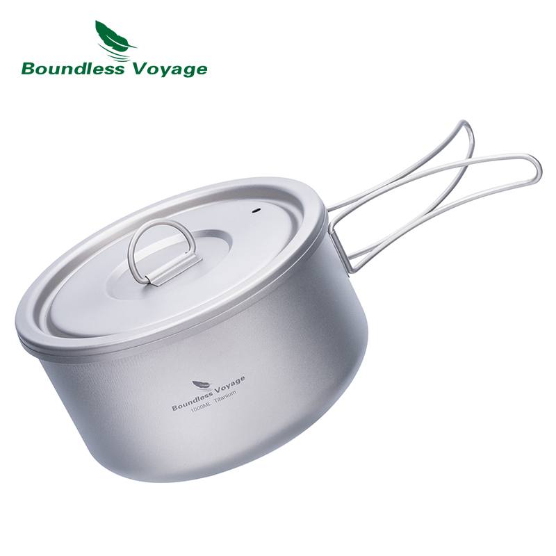 Boundless Voyage Titanium Camp - Camping Cooking Ware recensie en prijs