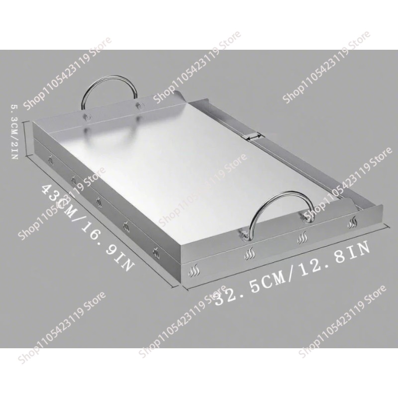 RVS Grillplaat BBQ-gereedschap - Camping Cooking Top recensie en prijs