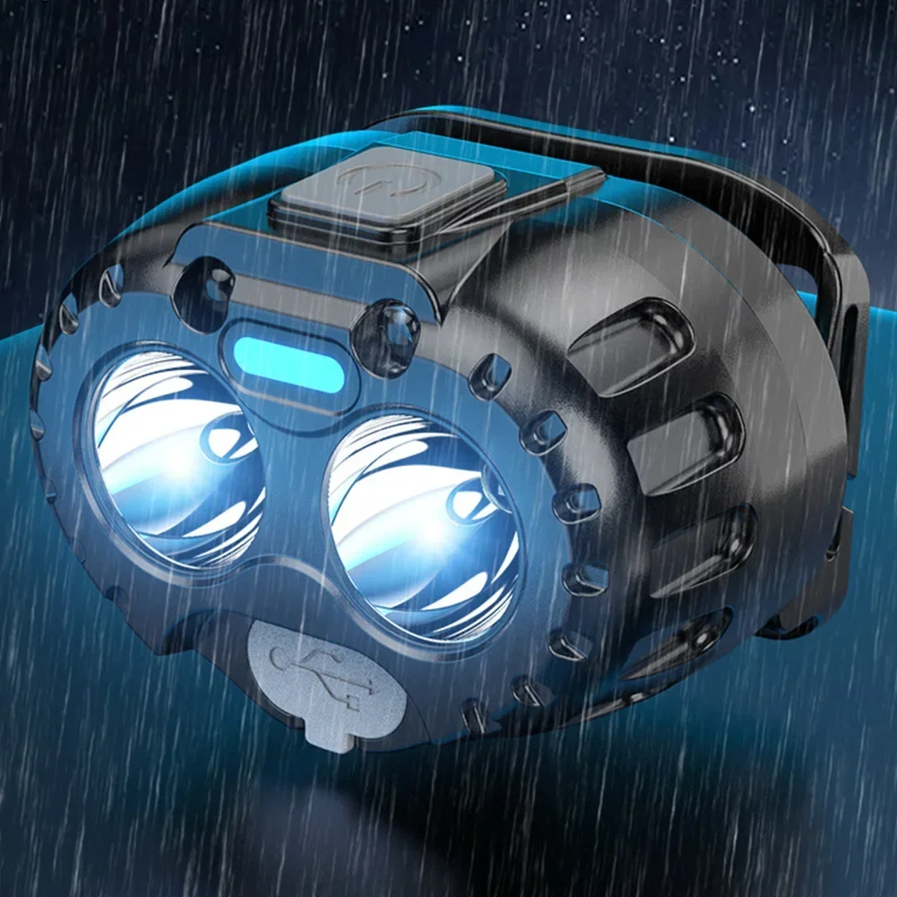Krachtige LED-koplamp IPX4 wat - Camping Cooking Fish recensie en prijs