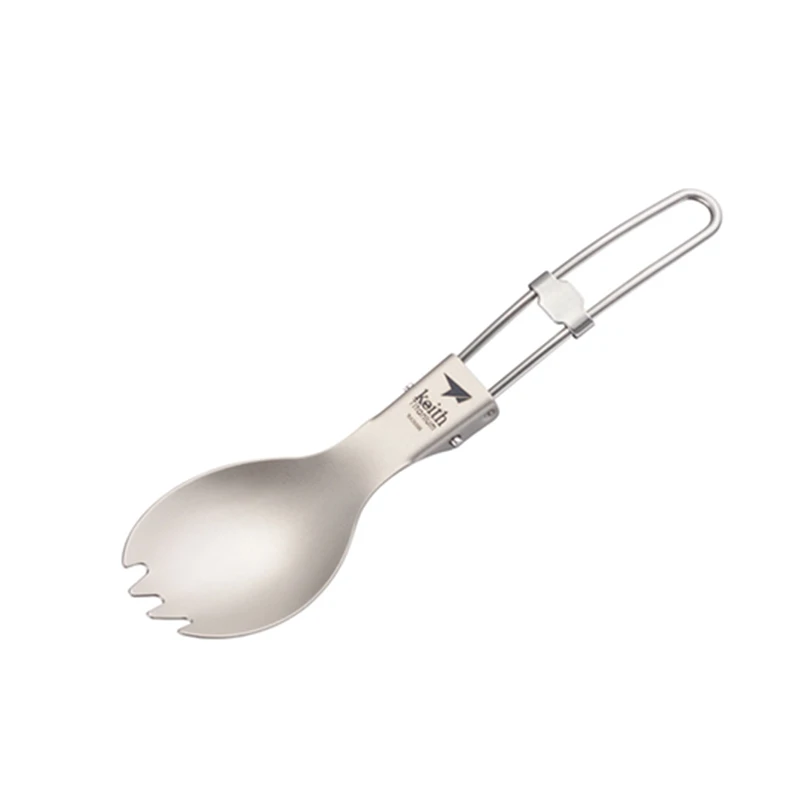 Keith Titanium Spork Opvouwbaa - Camping Cooking Ware recensie en prijs