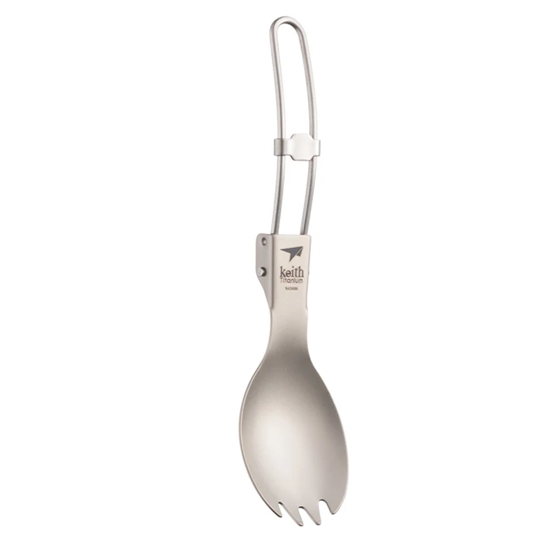 Keith Titanium Spork Opvouwbaa - Camping Cooking Ware recensie en prijs