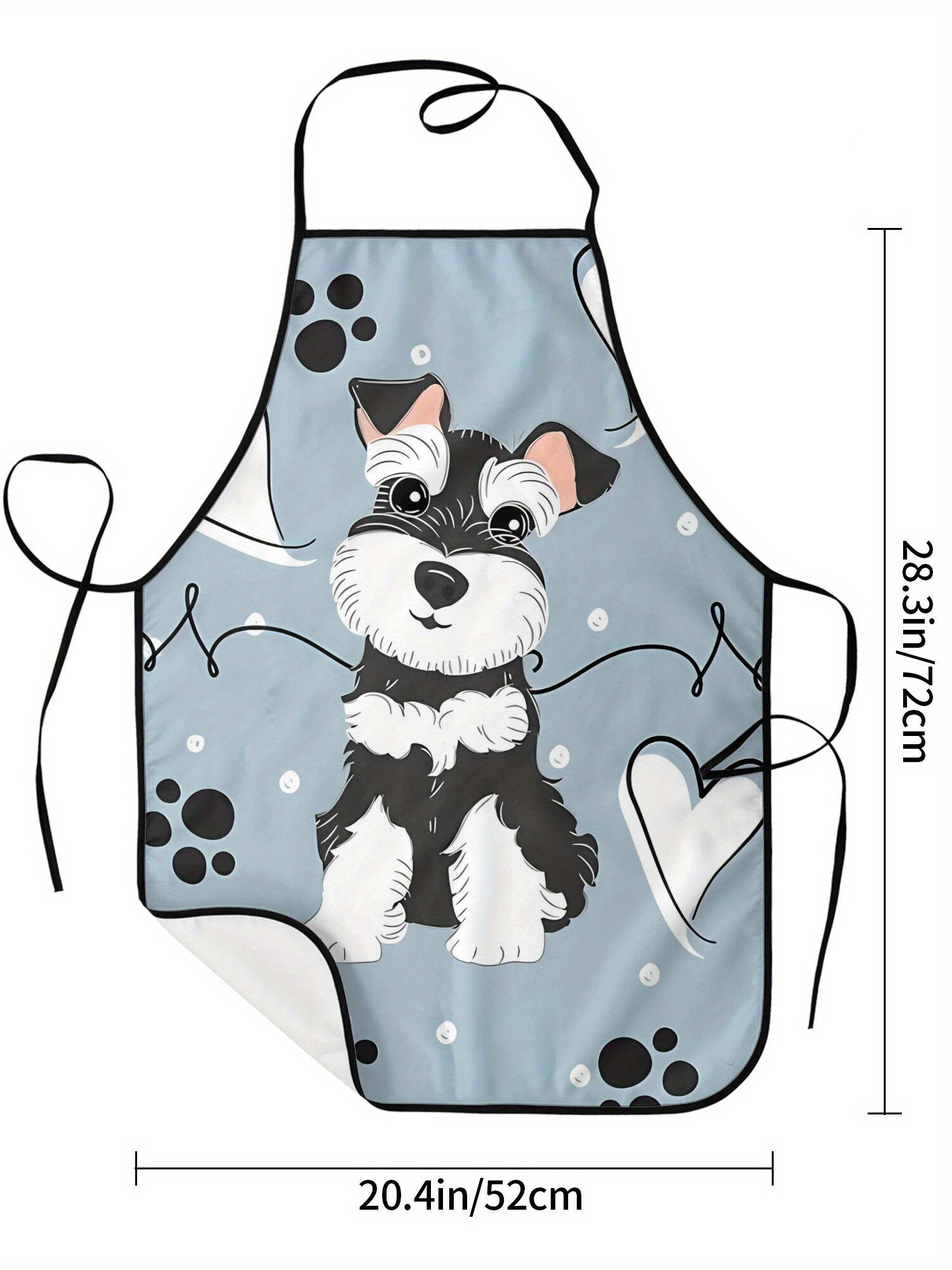Love Black And White Miniature - Camping Cooking Apron recensie en prijs