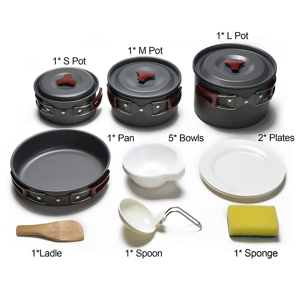 Outdoor Camping Kookgerei Kit  - Camping Cooking Accessories Set recensie en prijs