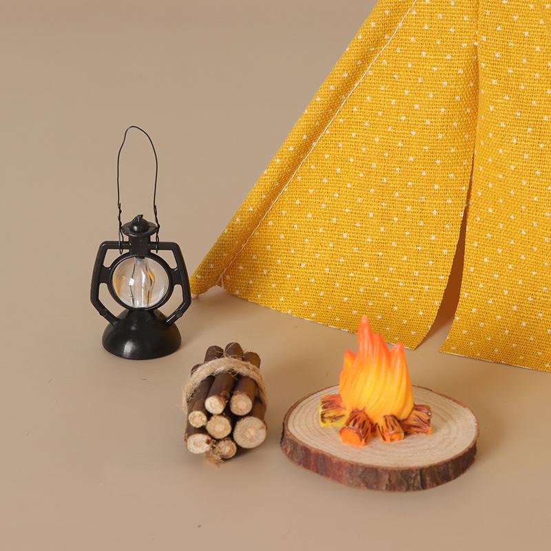 **1 Set 1/12 Poppenhuis Buiten - Camping Cooking Accessories Set recensie en prijs