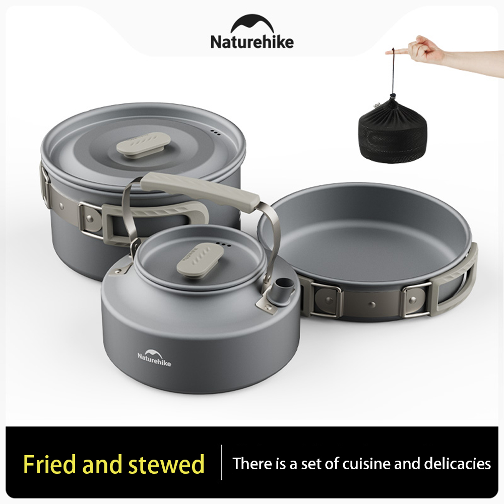 Naturehike Outdoor Pot Set, Ca - Camping Cooking Set Compact recensie en prijs