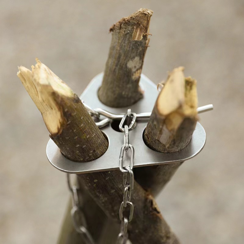 1 stuk campingstatief van ijze - Camping Cooking Materials recensie en prijs