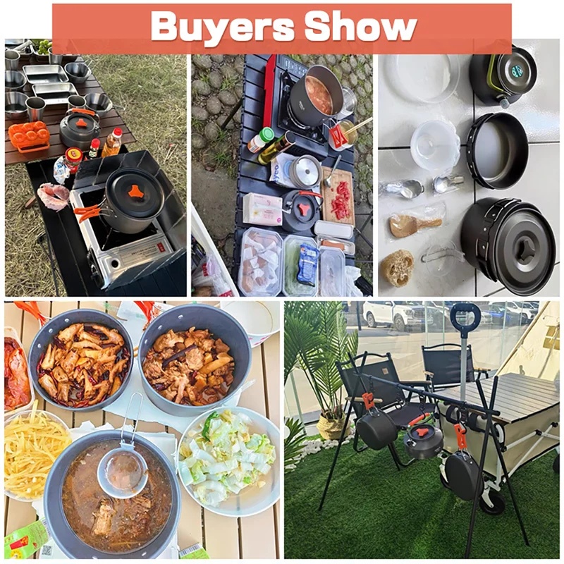Campingkookset Campingkookgere - Camping Cooking Ware recensie en prijs