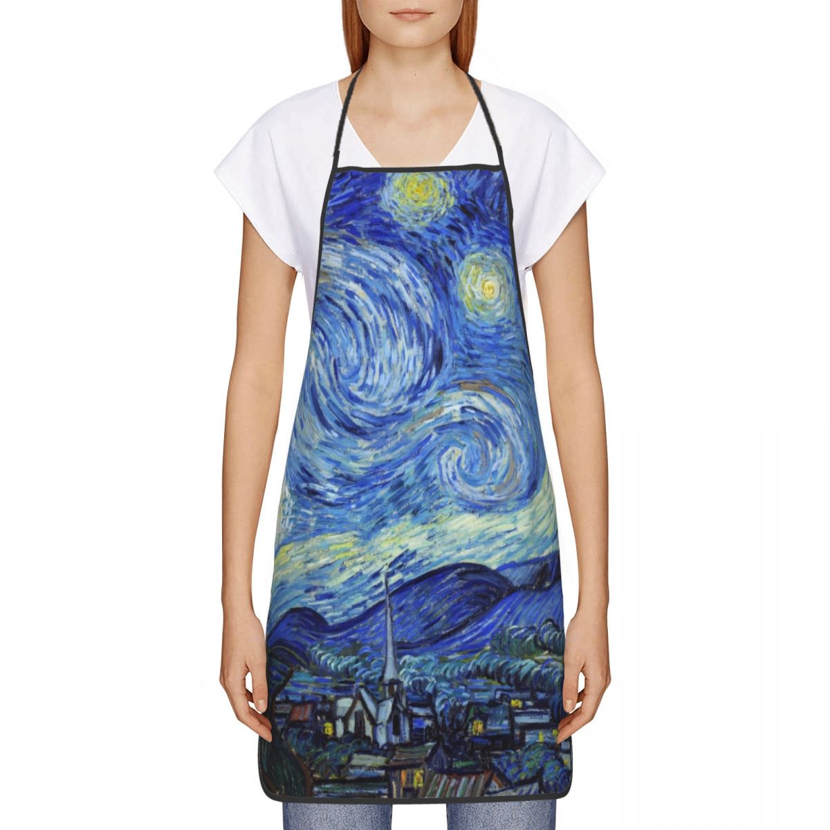 Bib Vincent Van Gogh Sterrenna - Camping Cooking Apron recensie en prijs